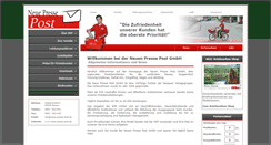 Desktop Screenshot of neue-presse-post.de